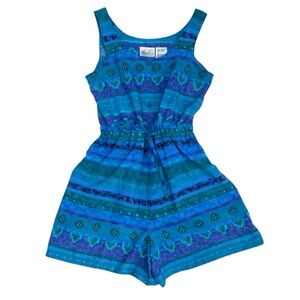Kathie Lee Collection 90s Romper
